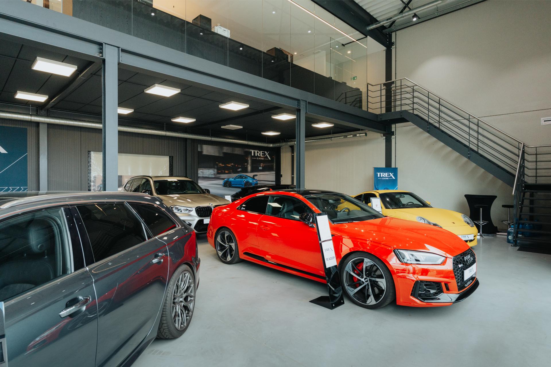 Audi RS5 Coupé En Porsche 911 Bij Trex Cars Belgium